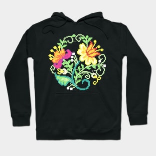 Floral traditional design 03 Hoodie